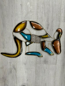 Kangaroo Metal Wall Art 80cm - ONLY 3 LEFT